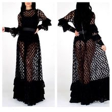 Load image into Gallery viewer, Midnight Mystery (Red, White, Black)