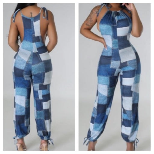 Encore Denim Jumpsuit