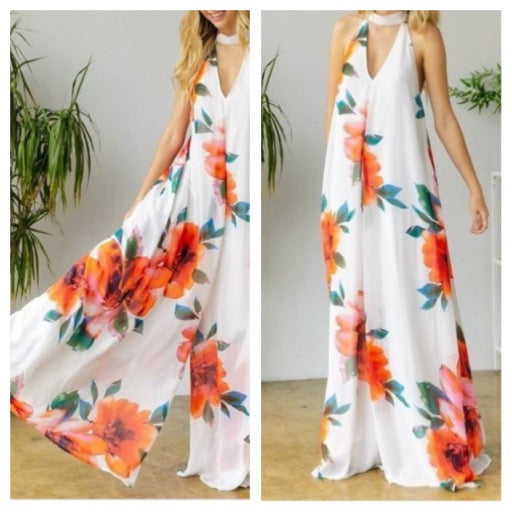 Tropical Sunrise Jumpsuit